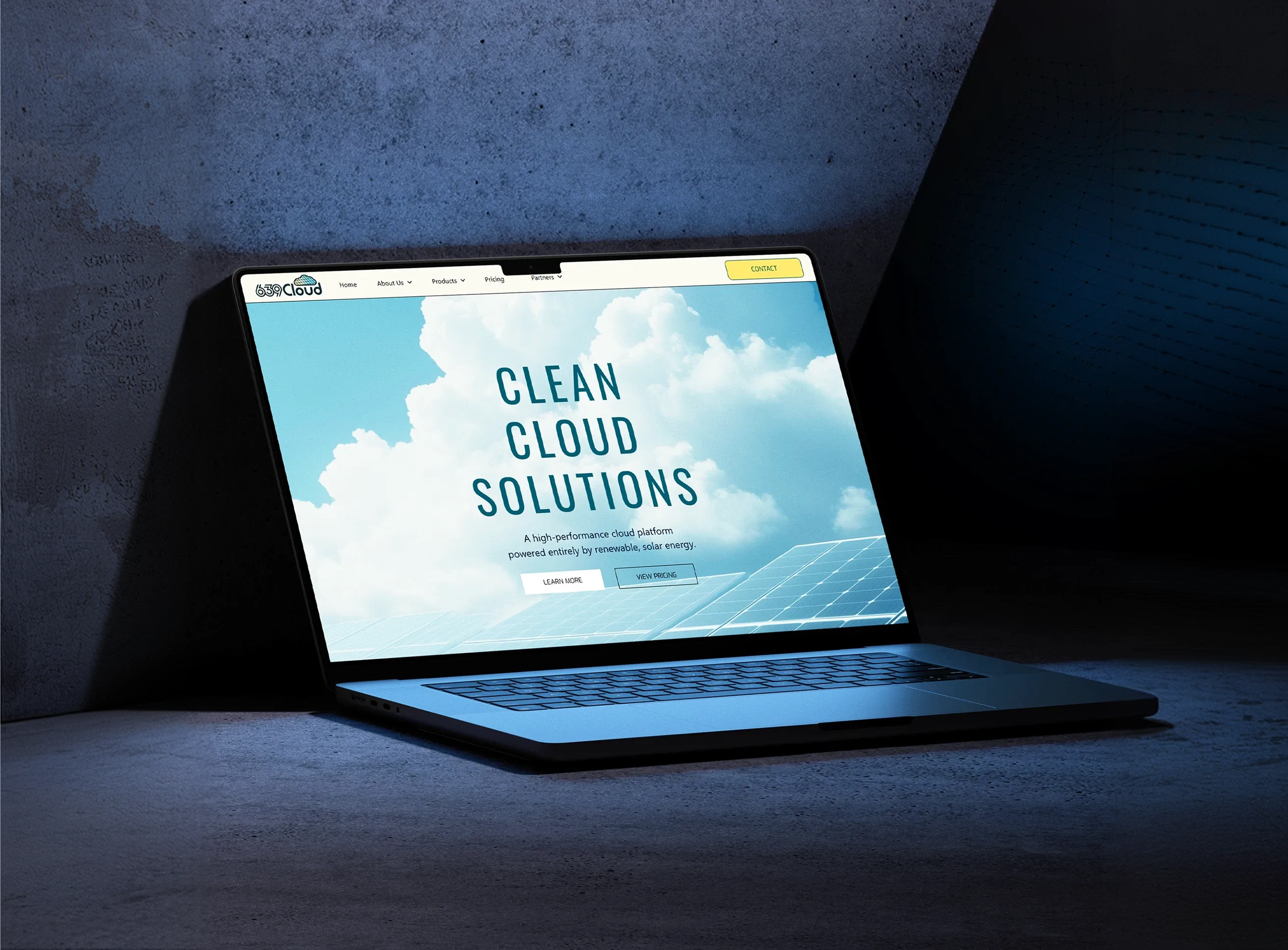 639 Cloud project thumbnail - Webflow Web Design