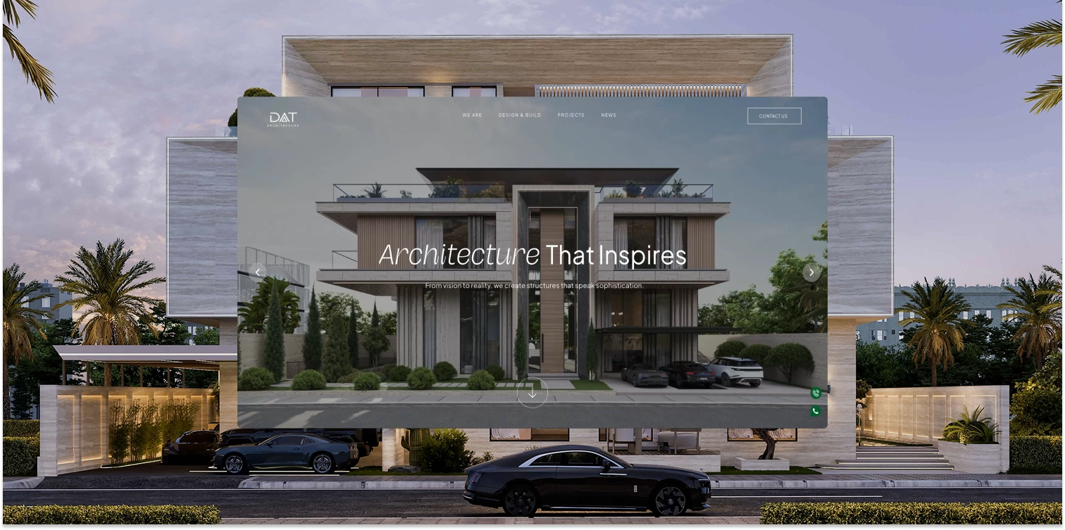 DAT Consultancy project thumbnail - Website Design | Brand Identity
