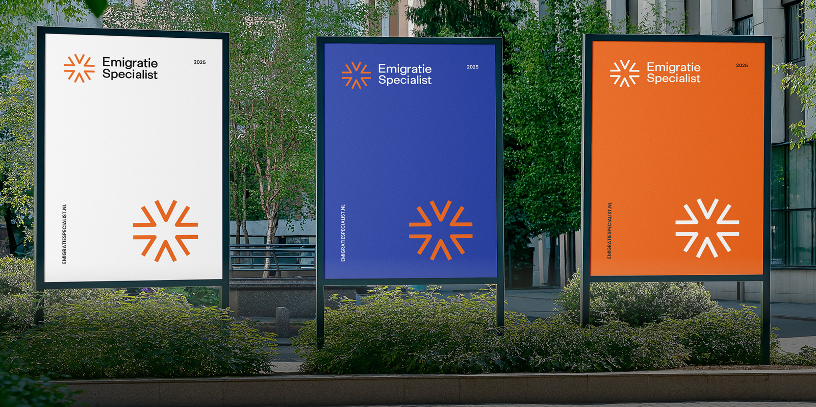 Emigratie project thumbnail - Brand Identity | Logo Design