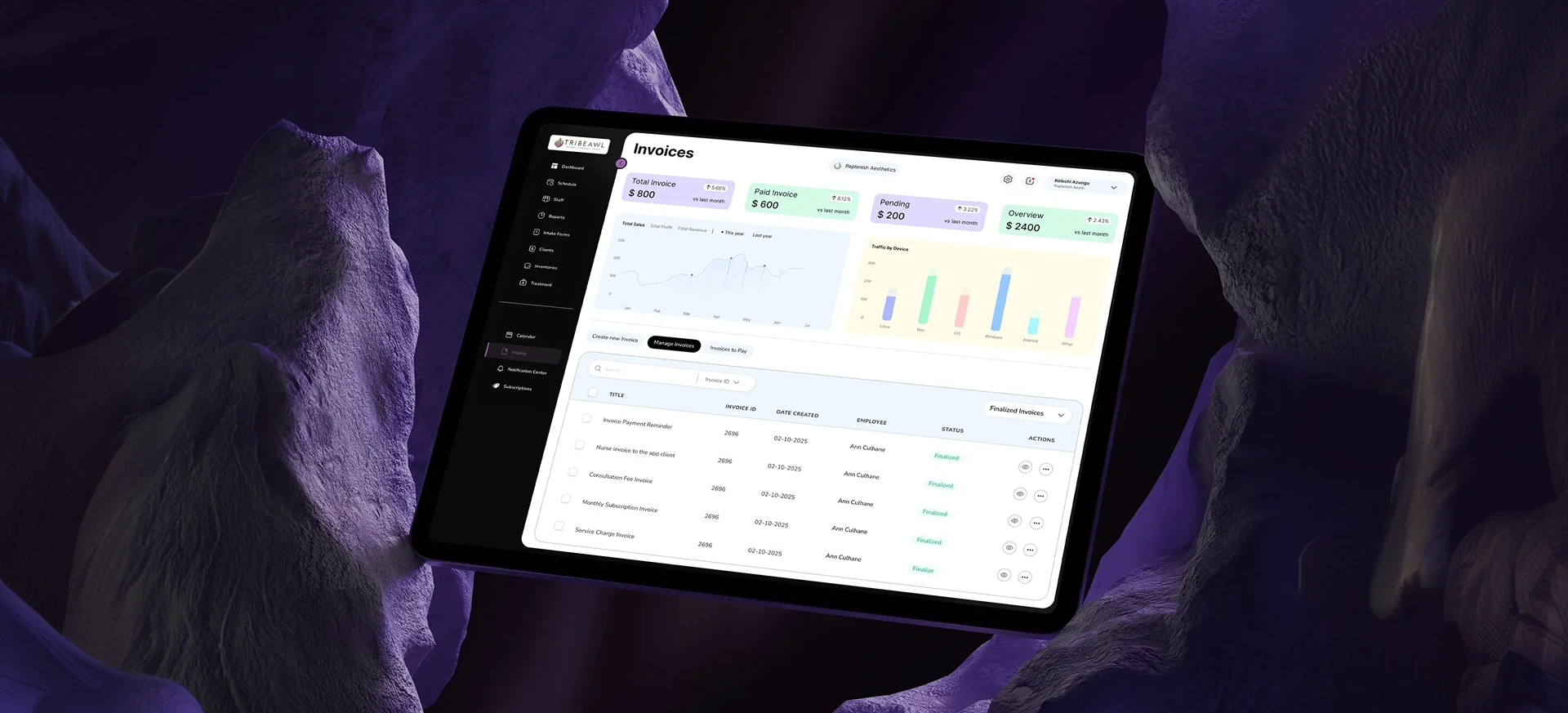 Tribe-EMR project thumbnail - App Design | User Experience